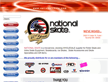 Tablet Screenshot of nationalskate.com